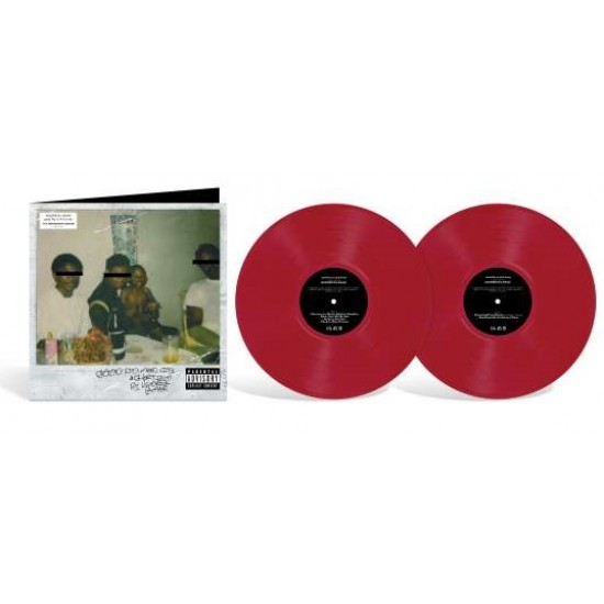 Kendrick Lamar ‎"Good Kid, M.A.A.d City" (2xLP - ed. Limitada 10 Aniversario - color Manzana Roja)