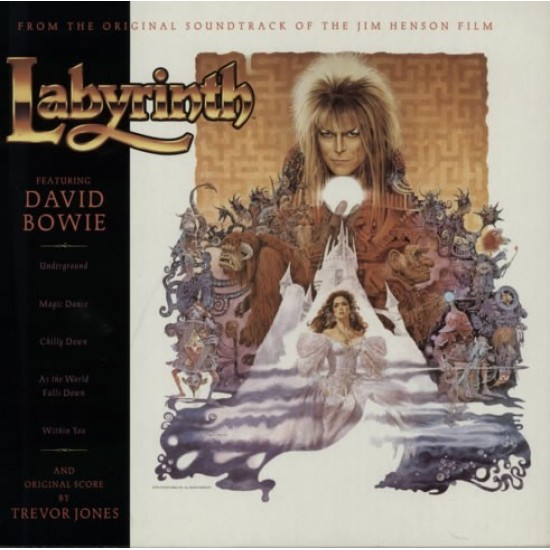 David Bowie, Trevor Jones ‎"Labyrinth (From The Original Soundtrack Of The Jim Henson Film)" (LP)