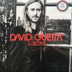 David Guetta "Listen" (2xLP - Limited Edition - color Plata)