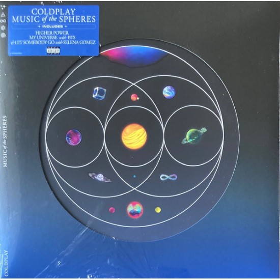 Coldplay "Music Of The Spheres" (LP - 140g - Recycled Splatter Vinyl)
