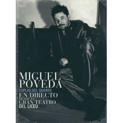 Miguel Poveda ‎"Coplas Del Querer  (En Directo Desde El Gran Teatro De Liceu)"  (CD - Digipack)