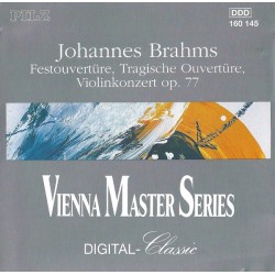 Johannes Brahms ‎"Festouvertüre / Tragische Ouvertüre / Violinkonzert Op. 77" (CD)