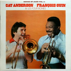 Cat Anderson / François Guin & The Four Bones ‎"House Of Jazz Volume 14" (LP)