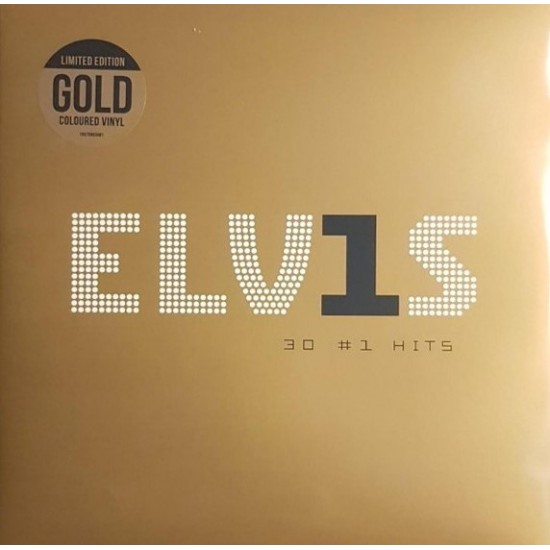 Elvis Presley ‎"ELV1S 30 #1 Hits" (2xLP - ed. Limitada - color Dorado)