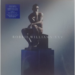 Robbie Williams ‎"XXV" (2xLP - Limited Edition - color Transparent Blue)