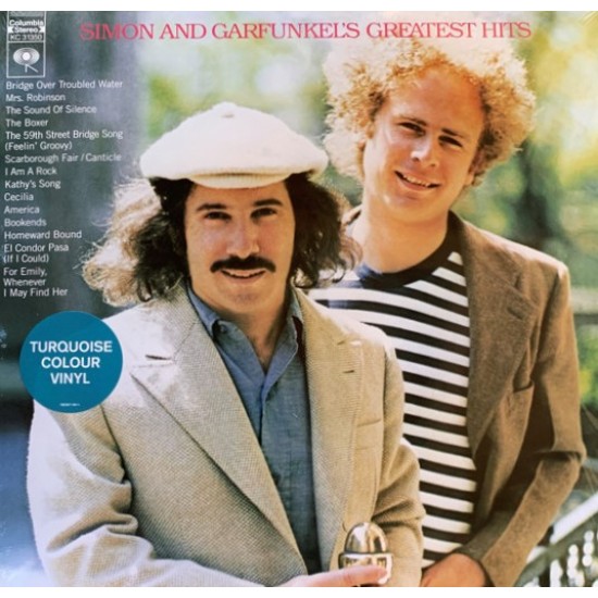 Simon & Garfunkel ‎"Greatest Hits" (LP - color Turquesa)