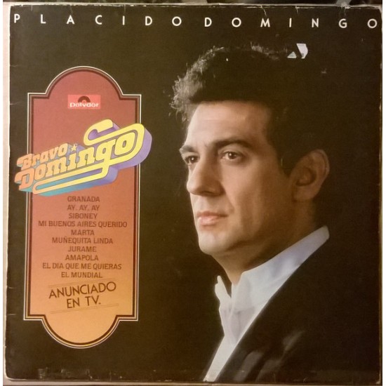 Placido Domingo "Bravo Domingo" (LP)