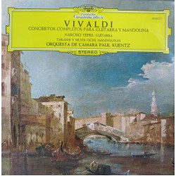 Vivaldi, Narciso Yepes, Takashi Y Silvia Ochi, Orquesta De Cámara Paul Kuentz"Conciertos Completos Para Guitarra Y Mandolina" (LP)