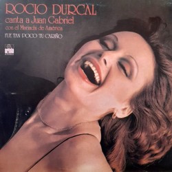 Rocío Durcal Con el Mariachi de América "Canta A Juan Gabriel (Fue Tan Poco Tu Cariño)" (LP)