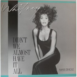 Whitney Houston ‎"Didn't We Almost Have It All" (12")
