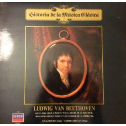 Beethoven / Perlman / Ashkenazy - Sonata Para Violín Y Piano Nº 9 En La Mayor, Opus 47 'Kreutzer' - Sonata Para Violín Y Piano Nº 5 En Fa Mayor, Opus 24, Primavera (LP) 