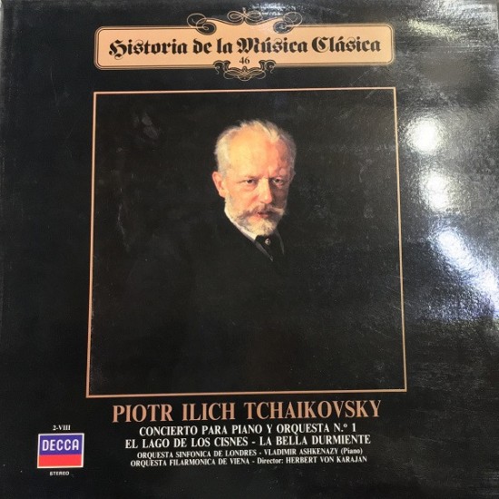 Piotr Ilich Tchaikovsky "Concierto Para Piano Y Orquesta Nº1 / El Lago De Los Cisnes / La Bella Durmiente" (LP)