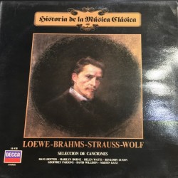 Loewe / Brahms / Strauss / Wolf - Seleccion De Canciones (LP) 