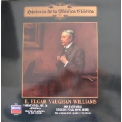 Sir Edward Elgar / Ralph Vaughan Williams - Historia de la Música Clásica 63 (LP) 