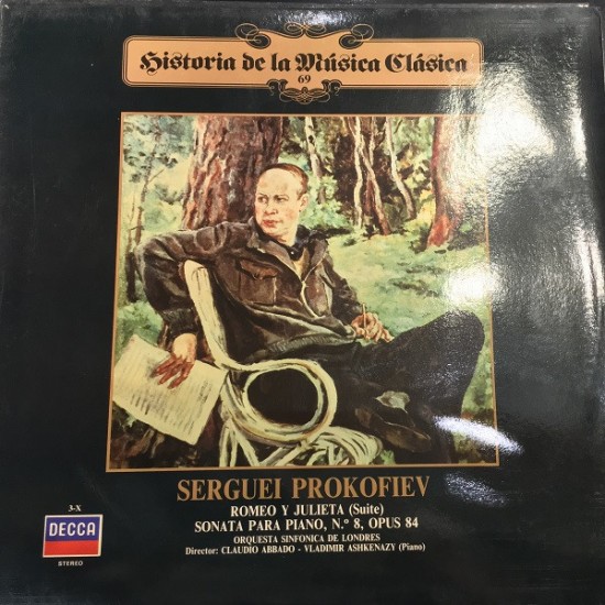 Sergei Prokofiev ‎"Romeo Y Julieta (Suite) / Sonata Para Piano, Nº8, Opus 84" (LP)