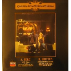 A. Berg / B. Britten / Anja Silja / Peter Pears / Claire Watson / Orquesta Filarmónica De Viena / Coro Y Orquesta De La Royal Ópera House Covent Garden / Douglas Robinson / Benjamin Britten - Lulu (Suite) / Peter Grimes (Selección) (LP) 
