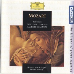 Mozart, Herbert von Karajan, Ferenc Fricsay - Requiem / Exsultate, Jubilate / Laudate Dominum (CD) 