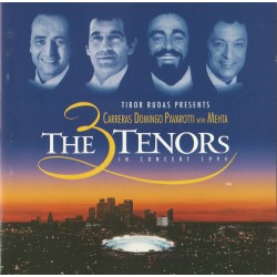 Carreras Domingo Pavarotti With Mehta "The 3 Tenors In Concert 1994" (CD)
