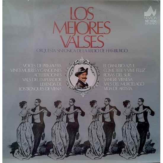 Orquesta Sinfonica De La Radio De Hamburgo "Los Mejores Valses" (LP)