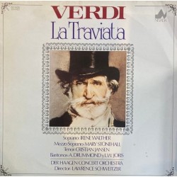 Giuseppe Verdi - Lawrence Schweitzer, Der Haagen Concert Orchestra - La Traviata  (LP)