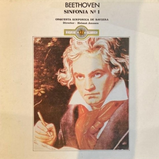 Ludwig van Beethoven, Orquesta Sinfónica De Baviera, Helmut Jenssen ‎"Sinfonia Nº1" (LP)