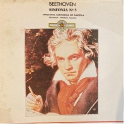 Ludwig van Beethoven, Orquesta Sinfónica De Baviera, Helmut Jenssen - Sinfonía Nº5  (LP)