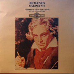 Ludwig van Beethoven, Orquesta Sinfónica De Baviera, Helmut Jenssen - Sinfonia Nº9  (LP)