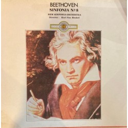 Ludwig van Beethoven - Karl von Henkel, New Sinfonia Orchestra ‎"Sinfonia Nº8" (LP)
