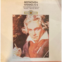 Ludwig van Beethoven - Karl von Henkel, New Sinfonia Orchestra - Sinfonia Nº8  (LP)