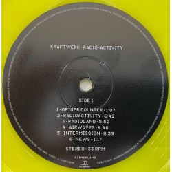 Kraftwerk - Radio-Activity (LP - 180g - Special Limited Edition - Transparent Yellow) Kraftwerk - Radio-Activity (LP - 180g - Special Limited Edition - Transparent Yellow)