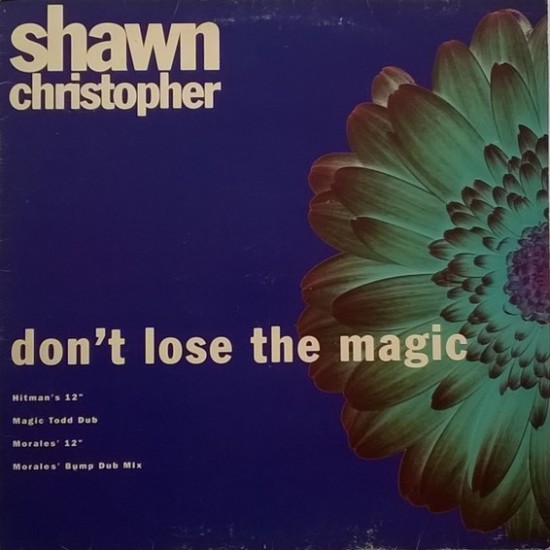 Shawn Christopher ‎"Don't Lose The Magic" (12")