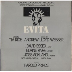 Andrew Lloyd Webber And Tim Rice - Evita: Original London Cast Recording  (LP - Gatefold) 