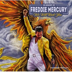 Queen "We Will Rock You - In Memory Of Freddie Mercury" (LP - color Blanco)