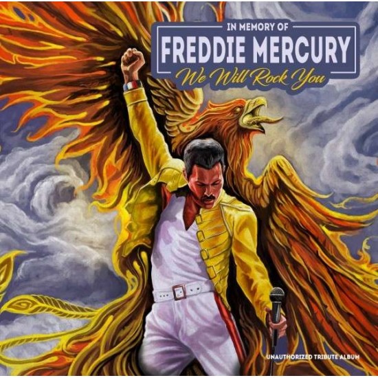 Queen "We Will Rock You - In Memory Of Freddie Mercury" (LP - color Blanco) Queen "We Will Rock You - In Memory Of Freddie Mercury" (LP - color Blanco)