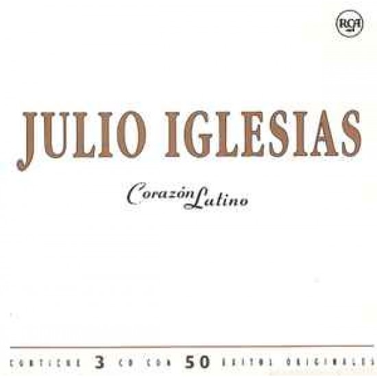 Julio Iglesias ‎"Corazón Latino" (3xCD)