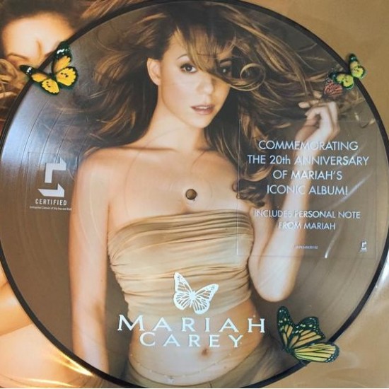 Mariah Carey ‎"Butterfly" (LP - ed. Limitada - Picture Disc)