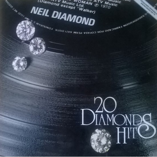 Neil Diamond ‎"20 Diamonds Hits" (LP)