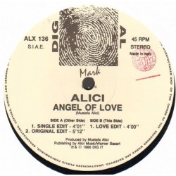 Alici - Angel Of Love  (12")