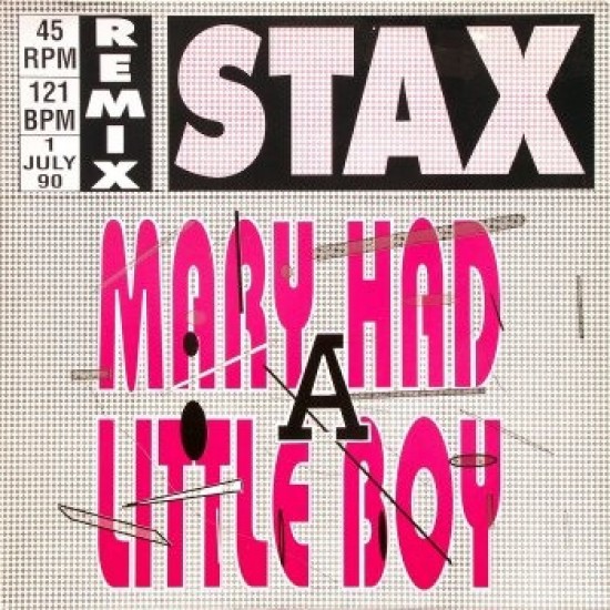 Stax ‎"Mary Had A Little Boy" (12")