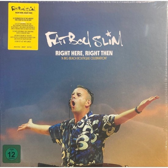 Fatboy Slim ‎– Right Here, Right Now (A Big Beach Boutique Celebration) (Deluxe Box Set - 3xCD + DVD + Book + Artprints)