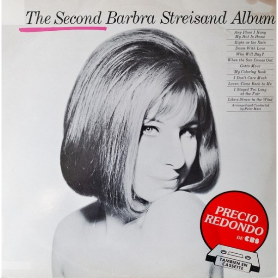 Barbra Streisand ‎"The Second Barbra Streisand Album" (LP)