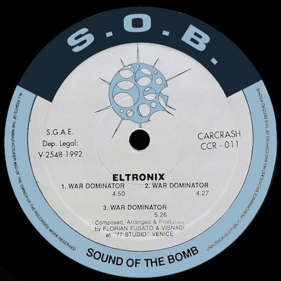 Eltronix ‎"War Dominator" (12")