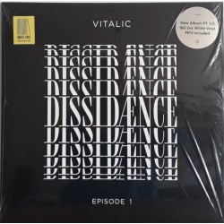 Vitalic ‎"Dissidænce (Episode 1)" (LP - 180gr - color blanco + sticker)*