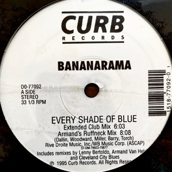 Bananarama ‎"Every Shade Of Blue" (12")