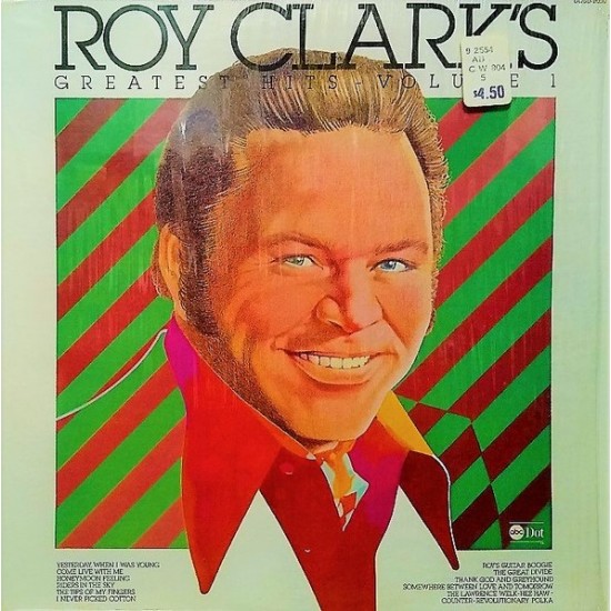 Roy Clark ‎"Roy Clark's Greatest Hits Volume 1" (LP)
