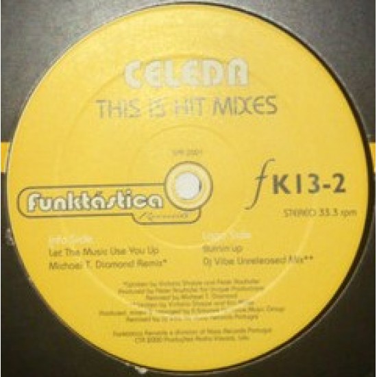 Celeda ‎"This Is Hit Mixes" (2x12")