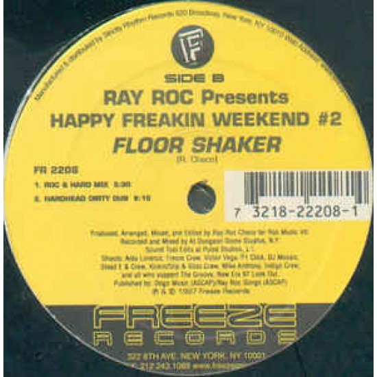 Ray Roc "Happy Freakin Weekend #2" (12")