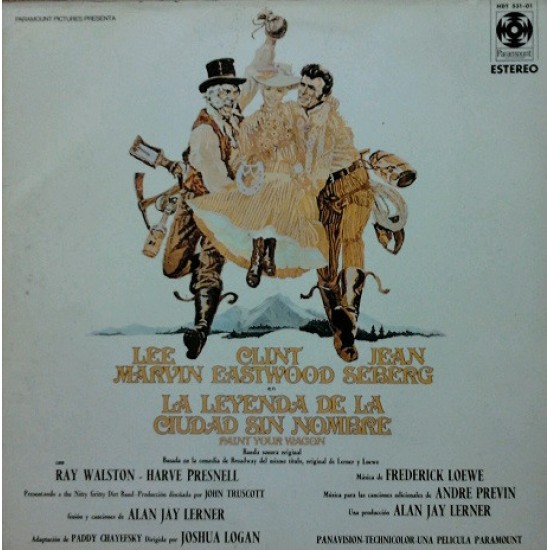 La Leyenda De La Ciudad Sin Nombre = Paint Your Wagon (Banda Sonora Original) (LP - Gatefold)