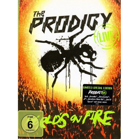 The Prodigy ‎"Live - World's On Fire" (CD + DVD)