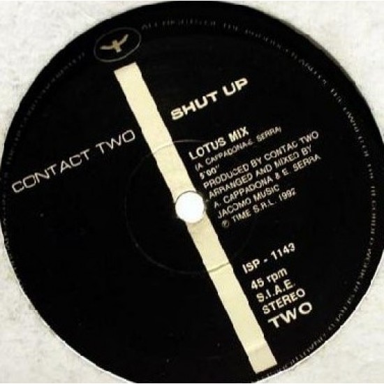 Contact Two ‎"Shut Up" (12")